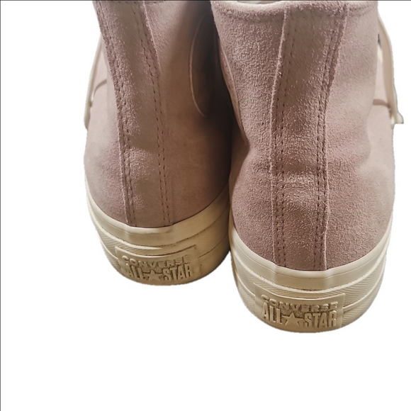 Converse CTAS Lift Hi Stone Mauve Platform Sneakers NEW Size 8 Women - Picture 4 of 11